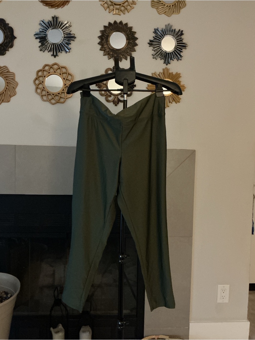 torrid Olive Green liquid Leggings